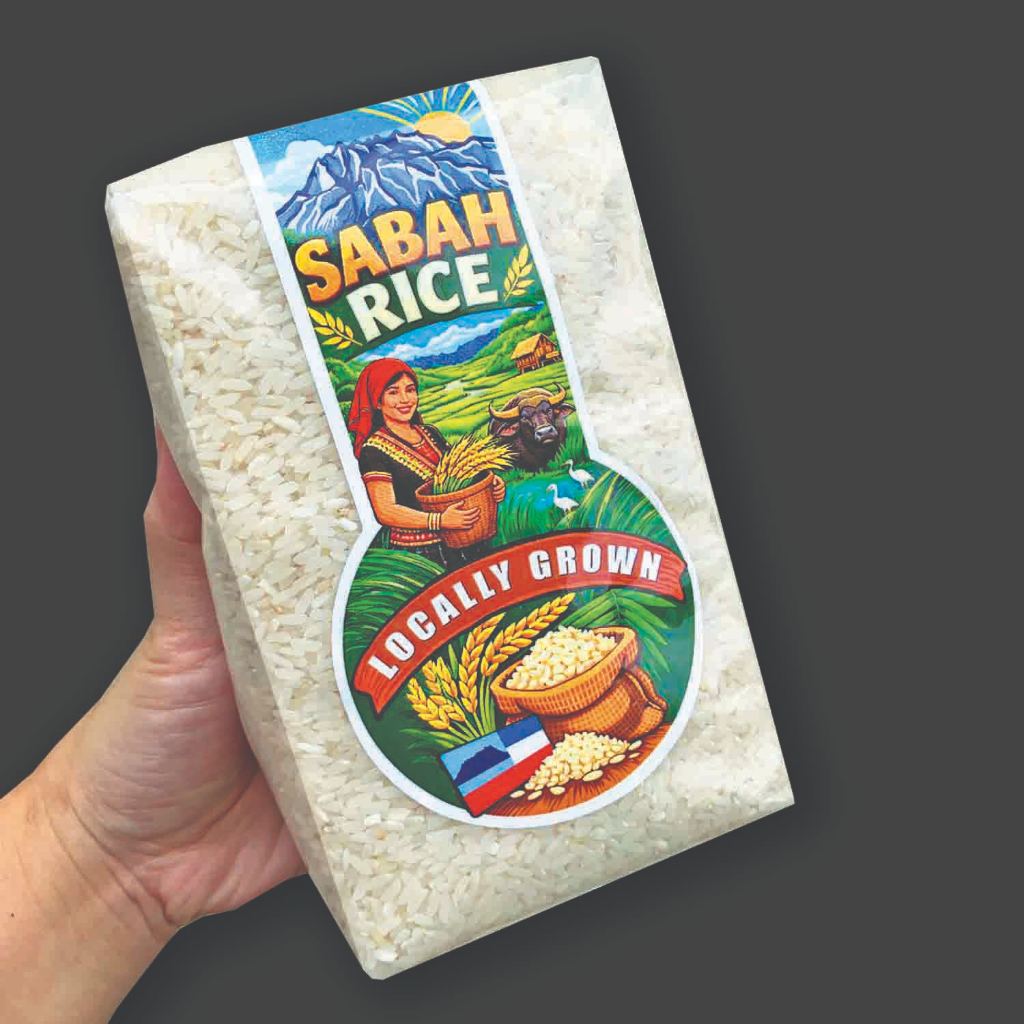 Sabah Kampung Rice Beras lokal Nasi Malaysia 沙巴乡米 | Shopee Malaysia