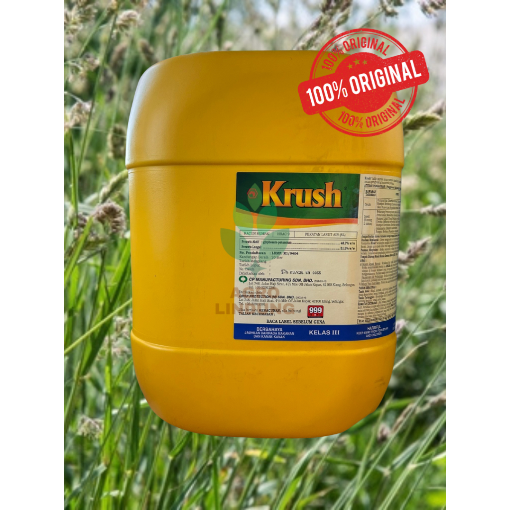 [OFFICIAL SELLER -ORIGINAL] RACUN RUMPUT CP Krush - 20 Liter (RACUN ...