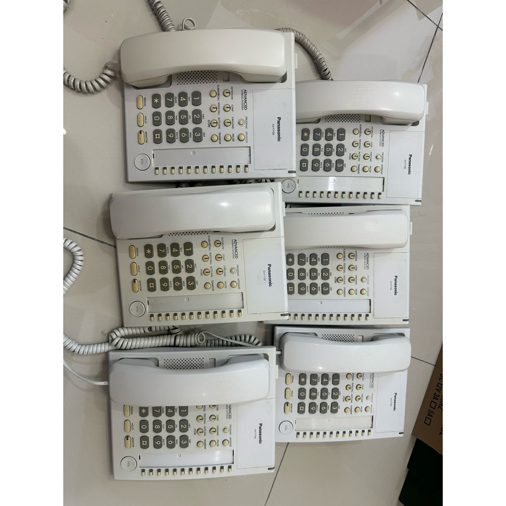 Panasonic KX-T7750 Keyphone Phone Unit-used set | Shopee Malaysia