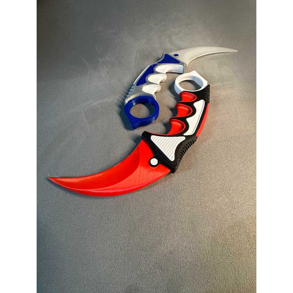 3D Printed Knife (Karambit) with customizable colors | Shopee Malaysia