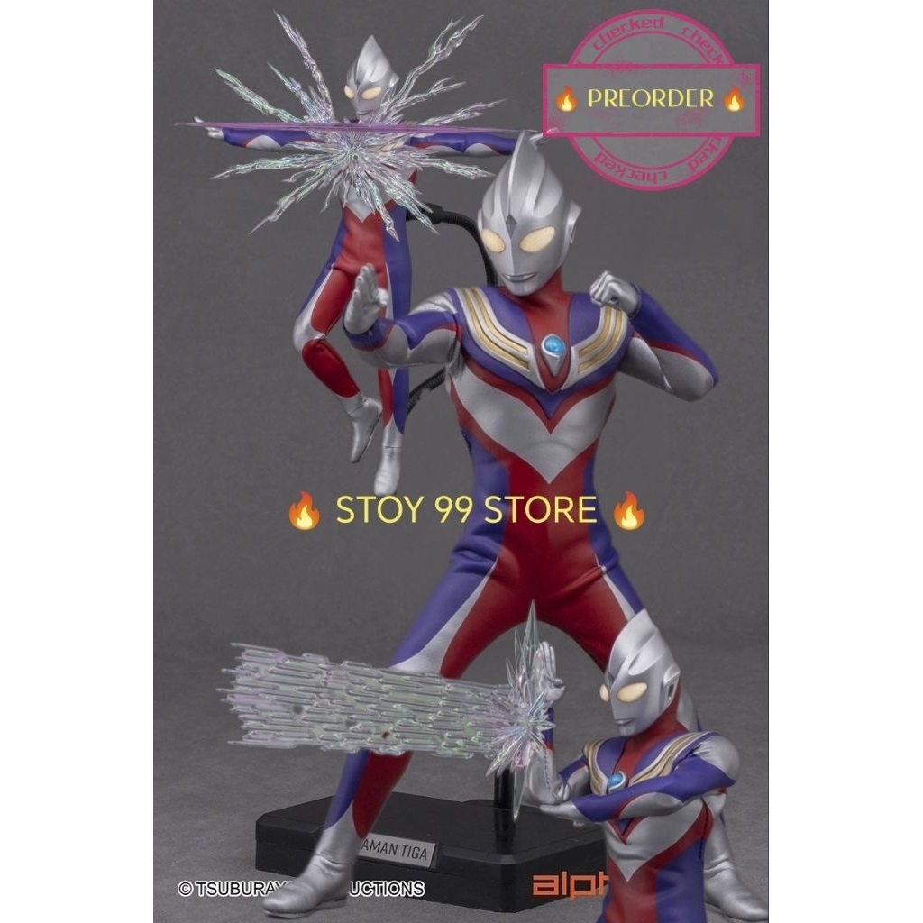 Alphamax Ultraman Tiga Action Figure 2.0 🇯🇵JP Version 🇯🇵 | Shopee Malaysia