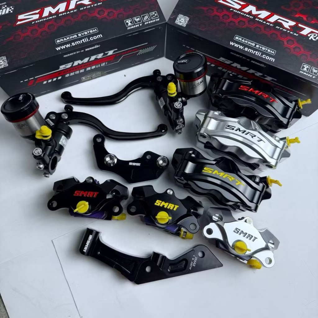 SMRT Stylema & P34 Red Logo Siap Bracket Front 4Pot Rear 2Pot+SMRT M07 ...