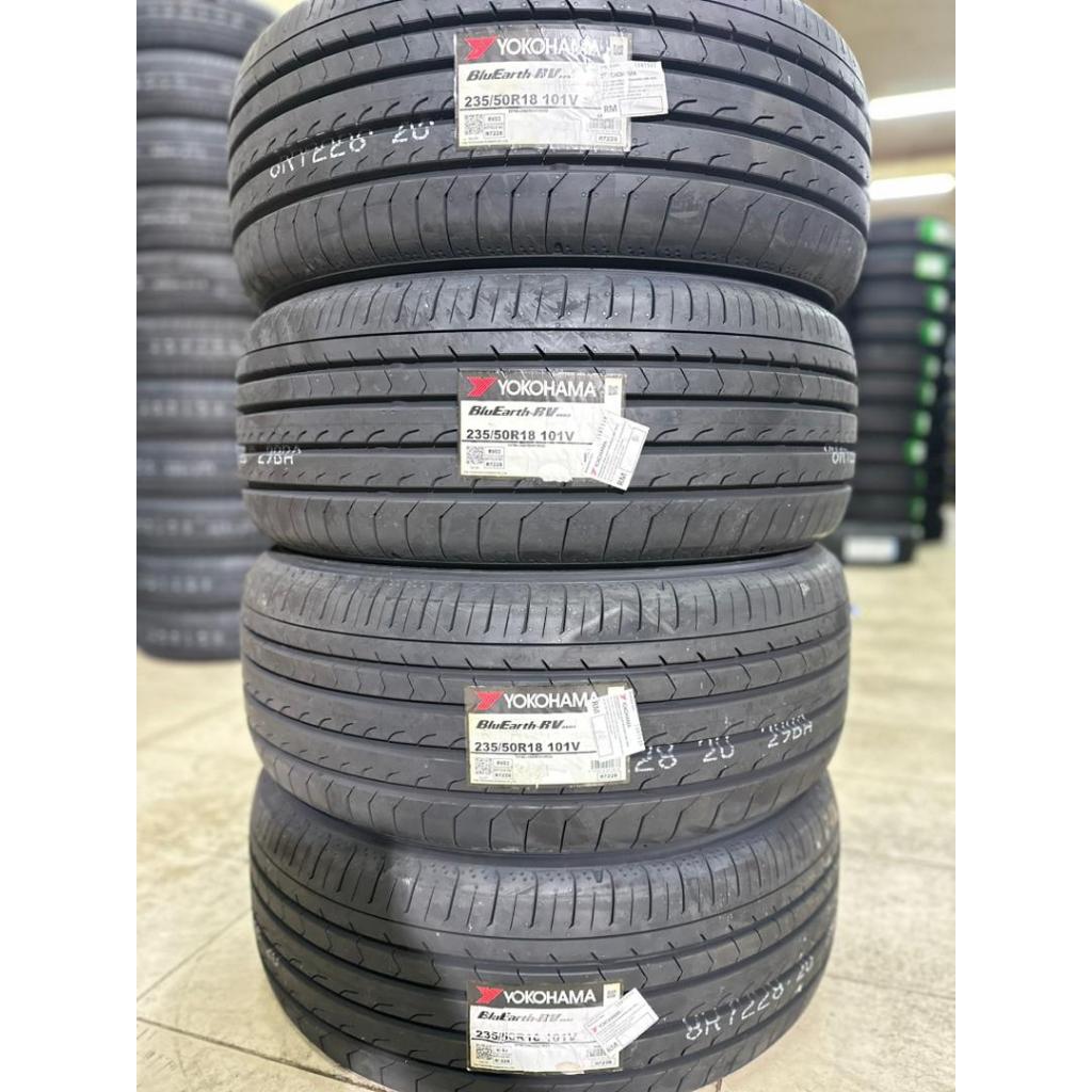 235/50/18 Yokohama BluEarth RV03 Japan Tyre Tayar (ONLY SELL 2PCS
