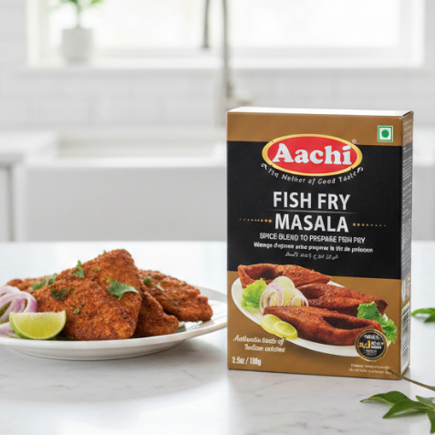 AACHI - FISH FRY MASALA - 100GM | Shopee Malaysia