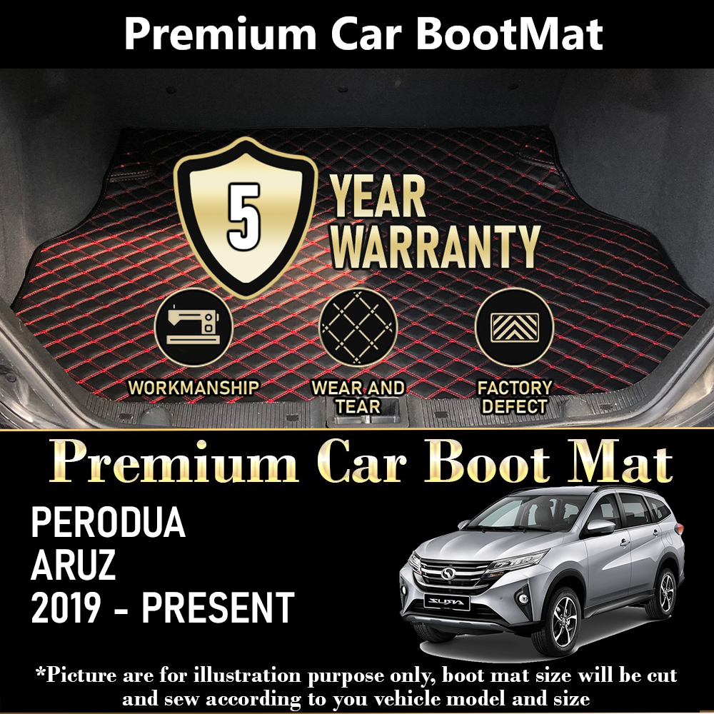 Perodua ARUZ 2019 2020 2021 2022 2023 2024 2025 2025 2026 Boot Mat Car ...