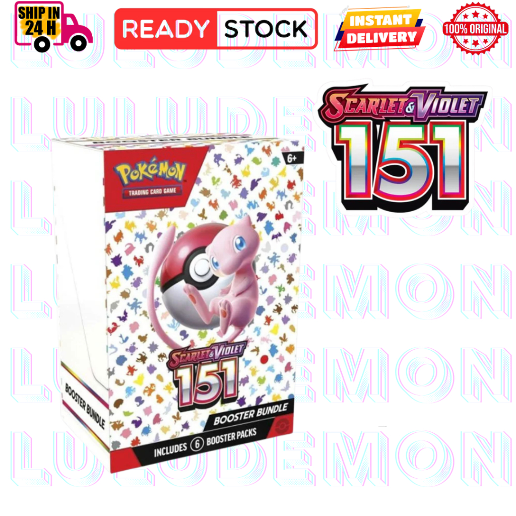 READY]151 Booster Bundle Scarlet Violet SV3.5 Pokemon English 151