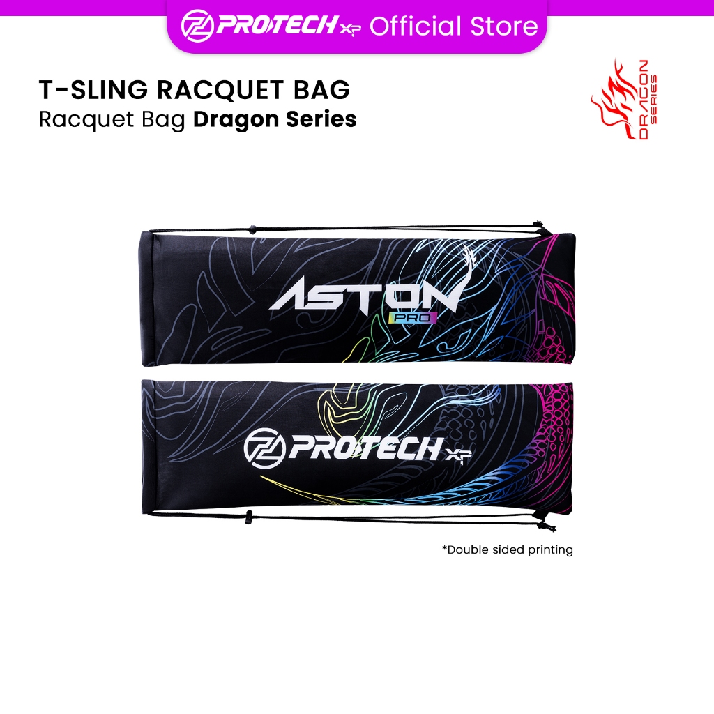 Protech High Quality T-Slling Racquet Bag (Dragon Series) | Shopee Malaysia