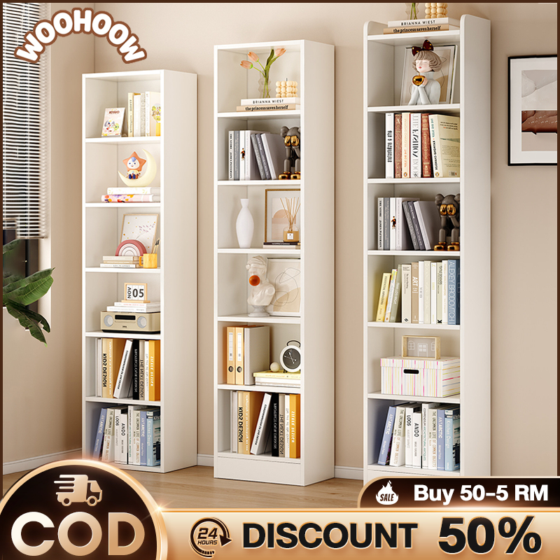 Rak Buku Bookcase Bookshelf Storage Cabinet Display Cabinet ...