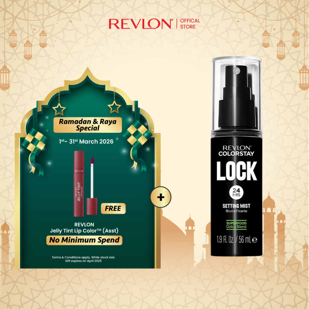 Revlon ColorStay Lock Setting Mist - 24HRS Wear, Lightweight, Non ...