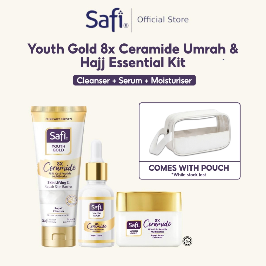 Safi Youth Gold 8x Ceramide Umrah & Hajj Essential Kit | Shopee Malaysia