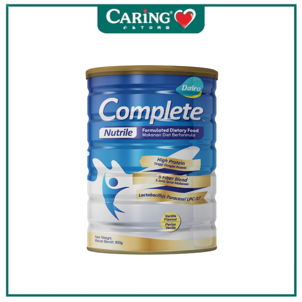 DAIRO Complete Nutrile Vanilla Flavour 800g | Suitable As Meal ...