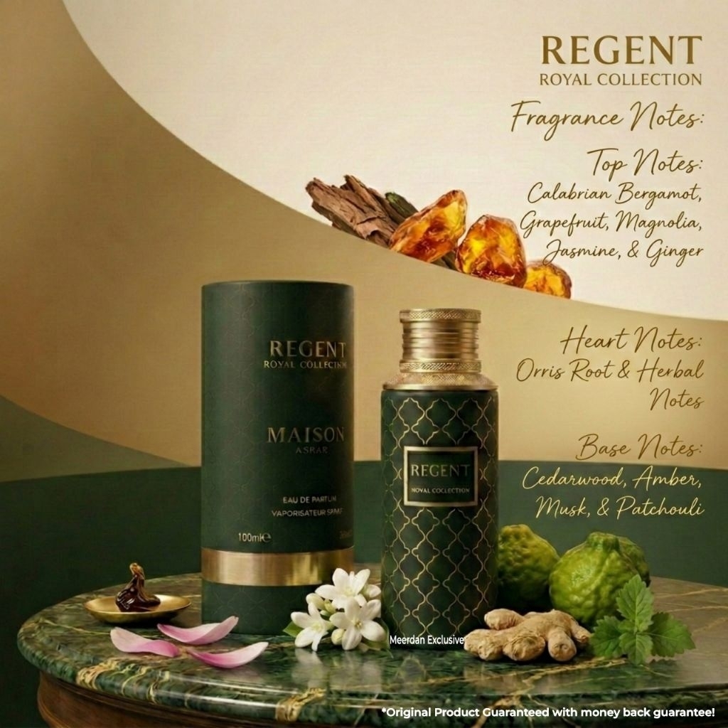 Regent by Maison Asrar Perfume edp 100ml for men | Shopee Malaysia