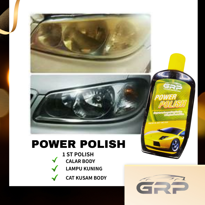 Produk penjagaan kereta GR Power Polish(GR Power Polish Car care ...