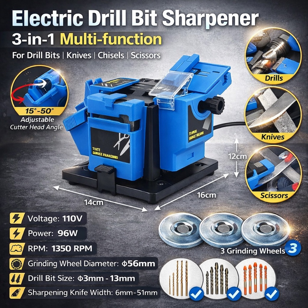 Knife Sharpener Machine Accusharp For Drill Bit Scissor Grinder ...