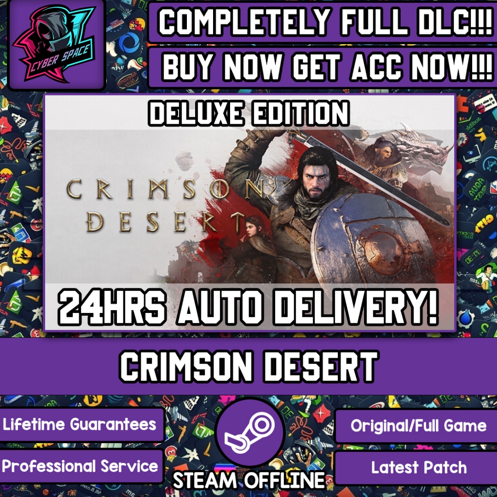 [PLAY NOW] Crimson Desert [Auto Delivery] [Steam Offline] [Full DLC ...