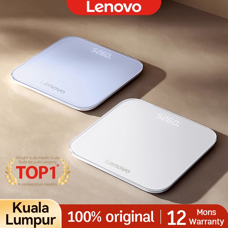 Lenovo weighing scale digital LED Display Weight Scale for Health body ...