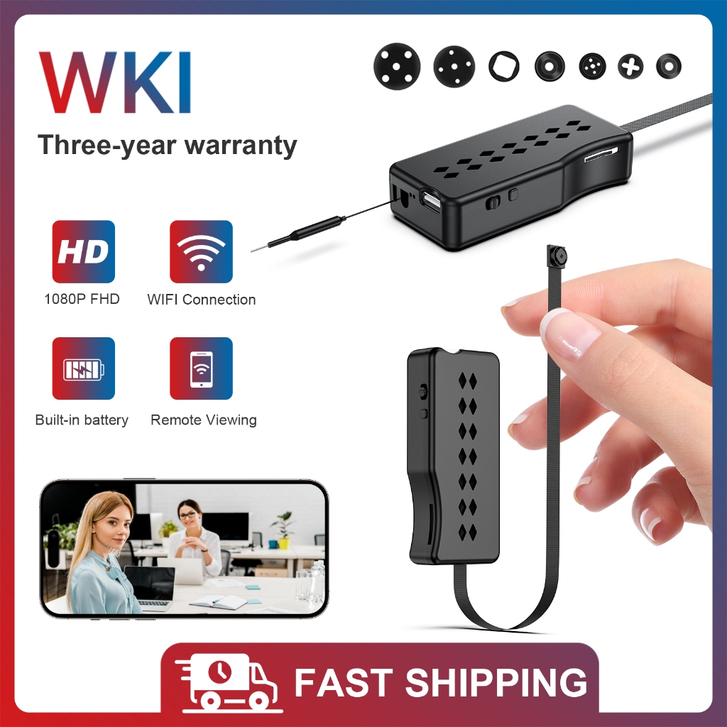 Wireless DIY Mini Smart Home Camera - Mini Camera, Spy Camera,Remote ...