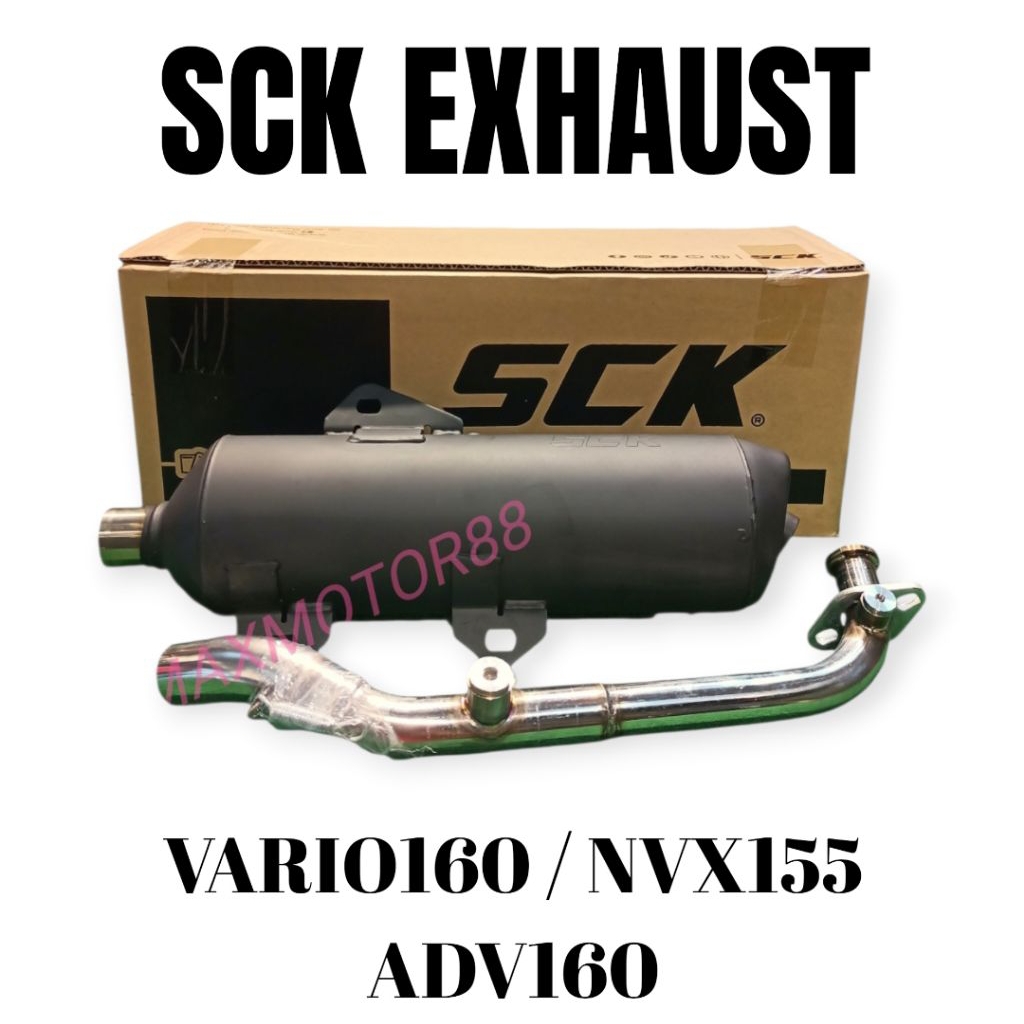 EXHAUST SCK RACING VARIO160 / ADV160 / NVX155 | Shopee Malaysia