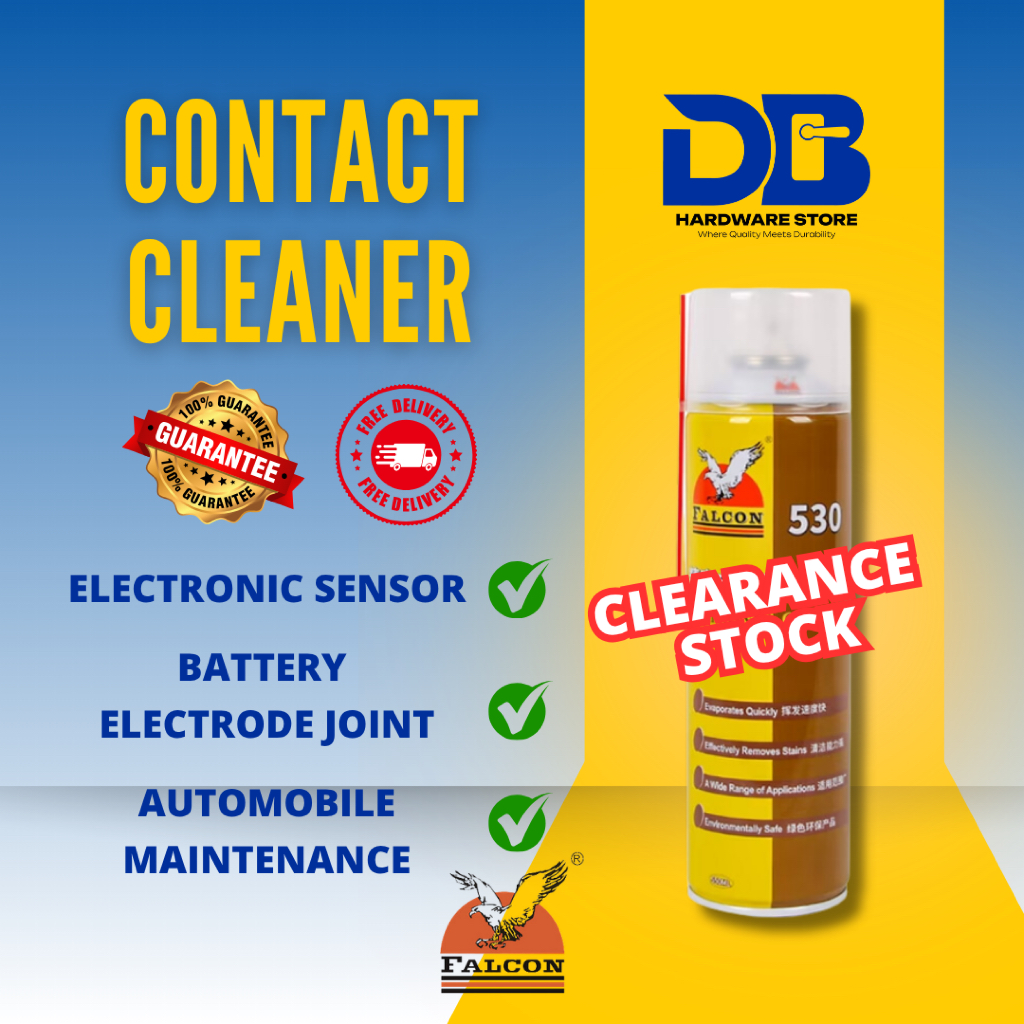 DB 100% Original Falcon CellCare Falcon 530 Electronic Contact Cleaner ...