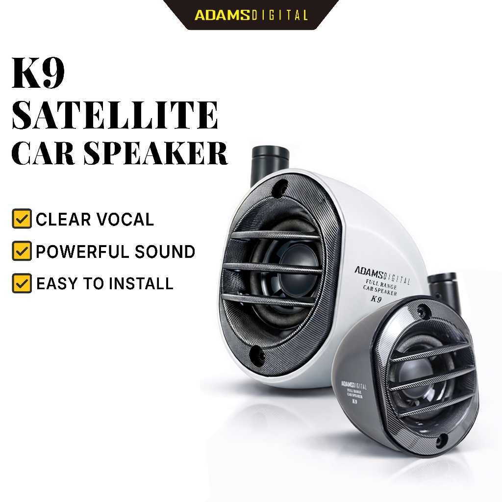 Adams Digital Satellite Speaker Kereta 2 Inch Full Range Speaker ...