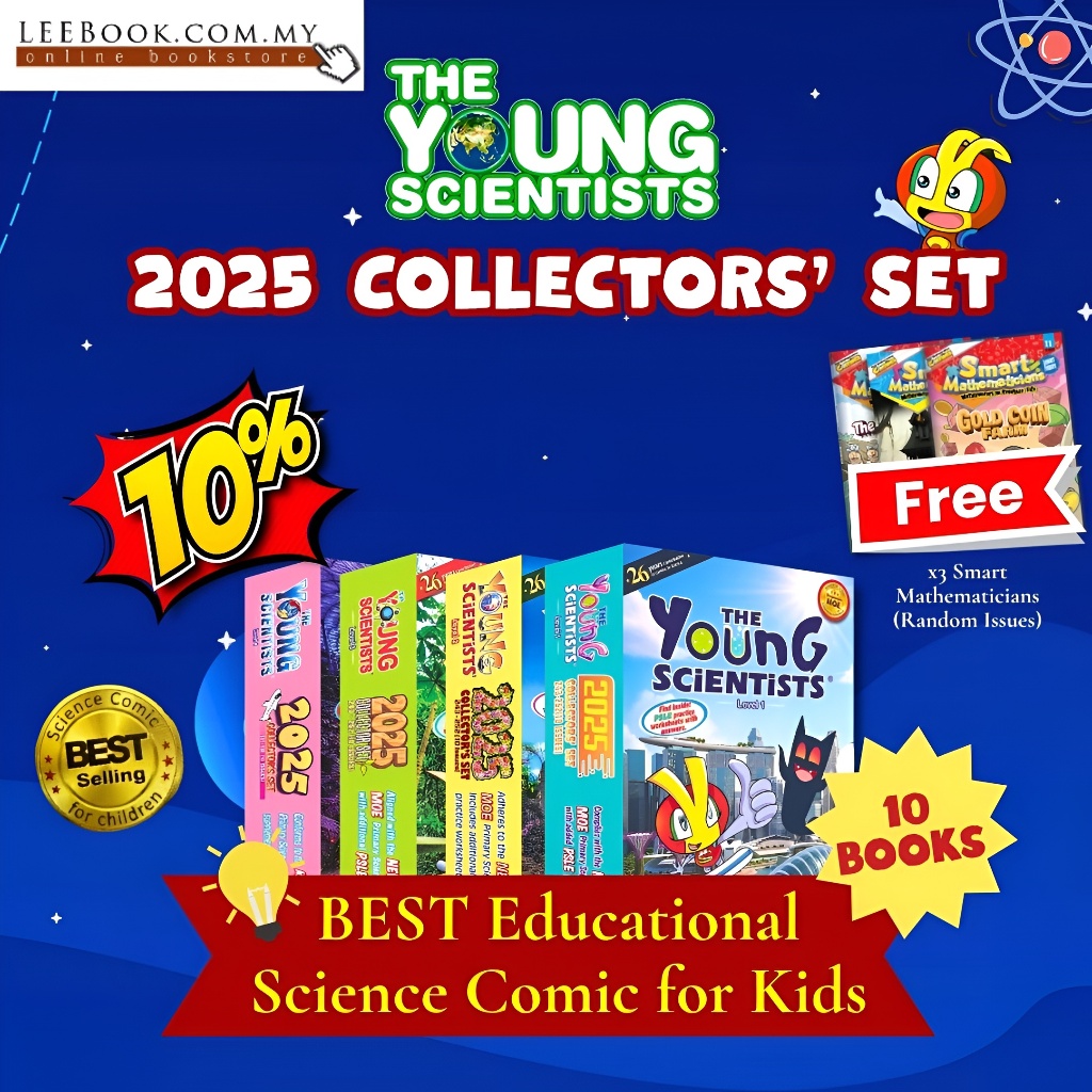 LEEBOOK |【Ready Stock】2025 The Young Scientists Collectors' Set