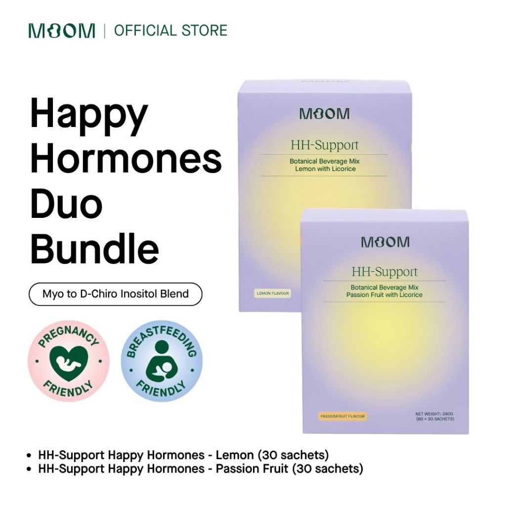 Moom Health™ Happy Hormones, HH-Support Duo Bundle | Hormone Balance ...