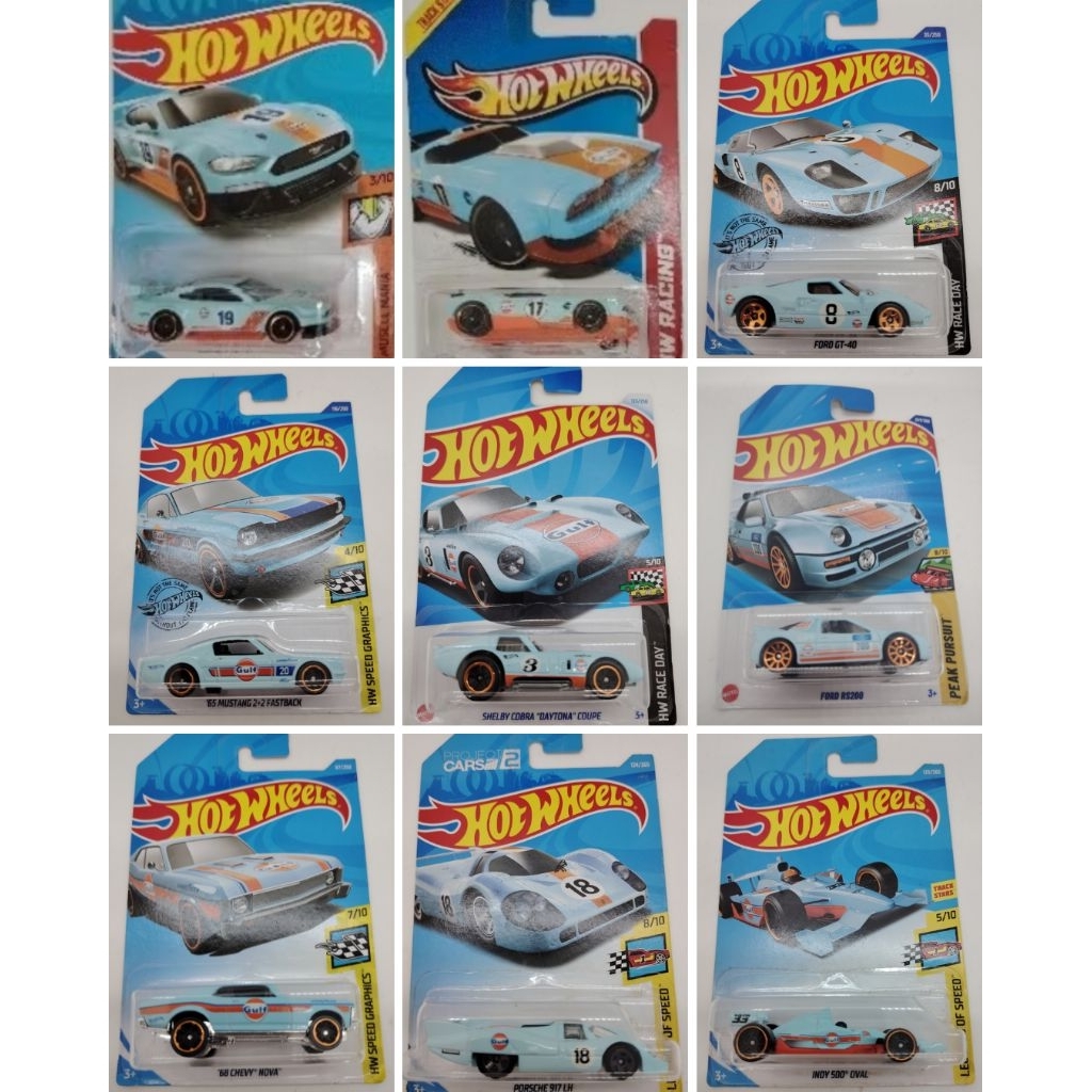 18. HotWheels & Matchbox- GULF Collection- diecast | Shopee Malaysia