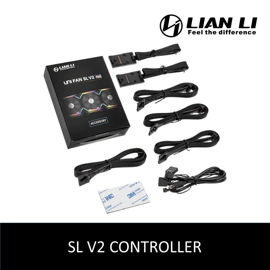 Lian Li L-Connect 3 ARGB Controller Strimer Plus & L-Wireless & UNI HUB ...