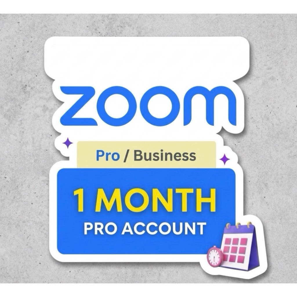 stickers zoom pro for all use own acc | Shopee Malaysia