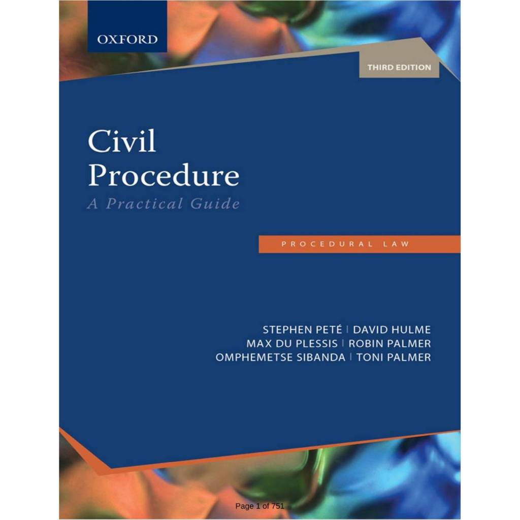 Civil Procedure - A Practical Guide - Procedural Law | Shopee Malaysia