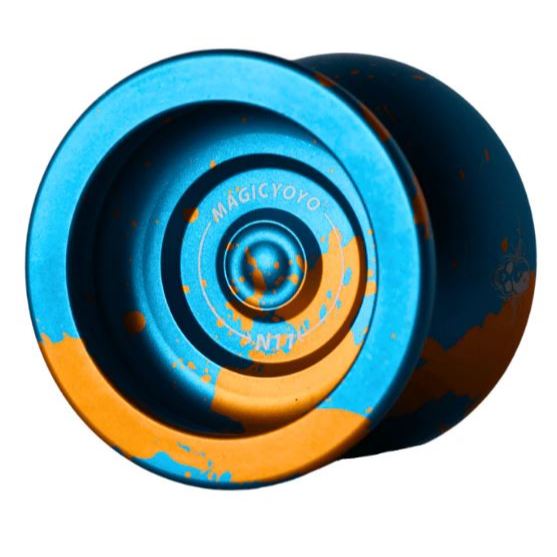 MAGICYOYO N11 Yoyo Professionnel Métal – Réactif Et Non-Réactif Avec Roulements, Outils Et 12 Cordes