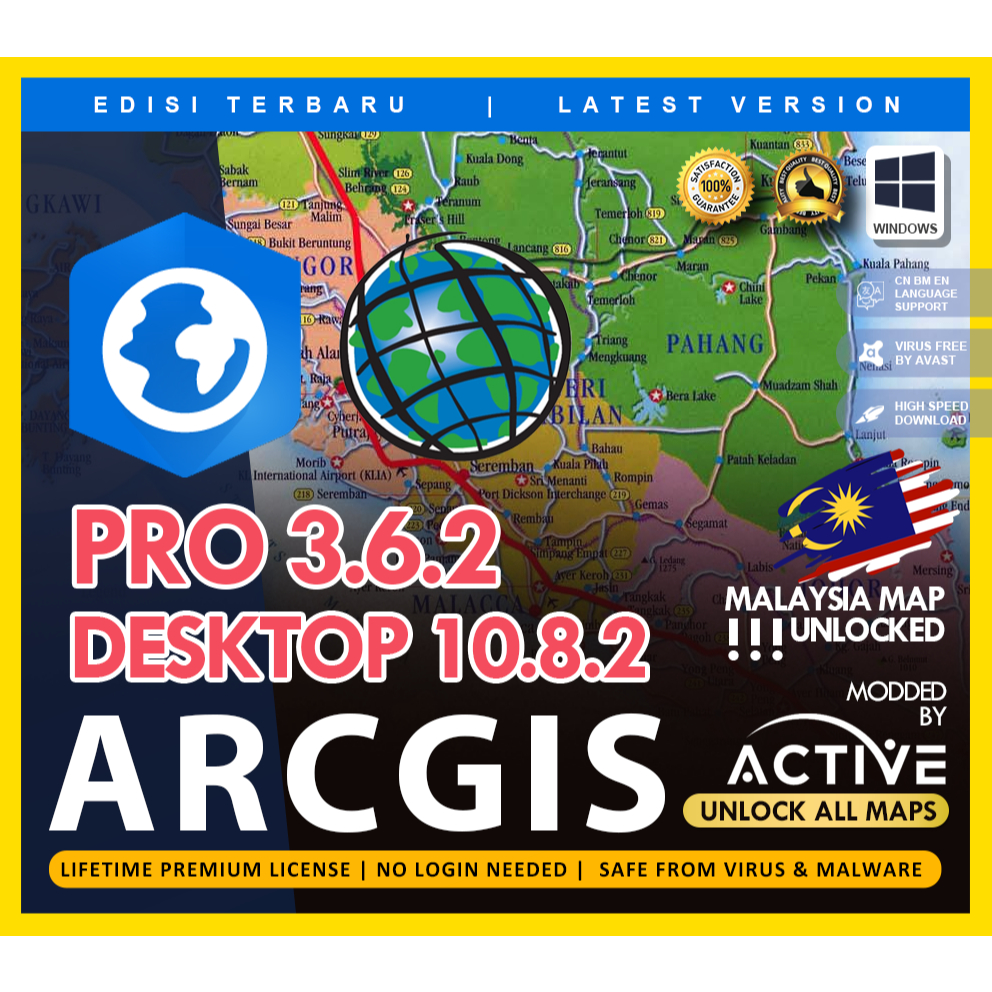ESRI ArcGIS Pro 3.6.2 & Desktop 10.8.2 for Windows 🚀 Unlocked with ...