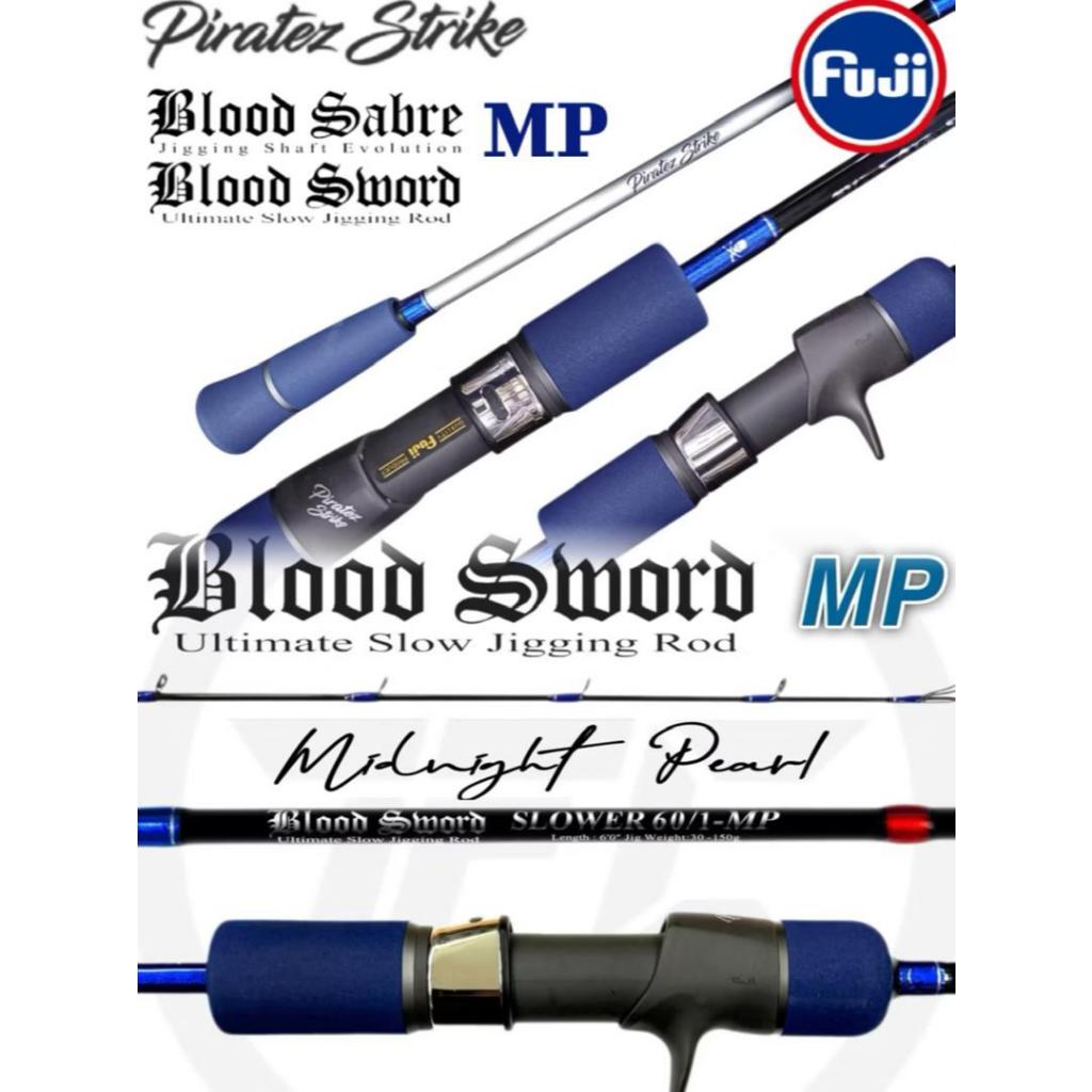 PIRATEZ STRIKE BLOOD SWORD MIDNIGHT PEARL SLOWER MP SALT WATER JIGGING ...