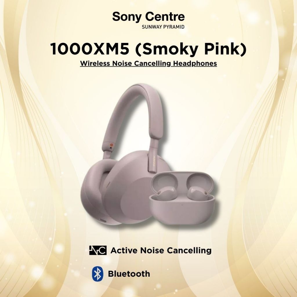 SONY x SMOKY PINK | WH-1000XM5/ WF-1000XM5 | Wireless Noise Cancelling ...
