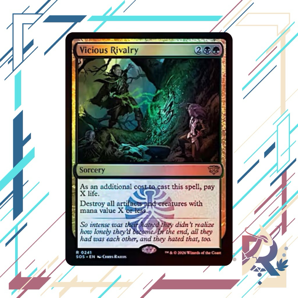 [MTG] Secrets of Strixhaven : Vicious Rivalry (FOIL) | Shopee Malaysia