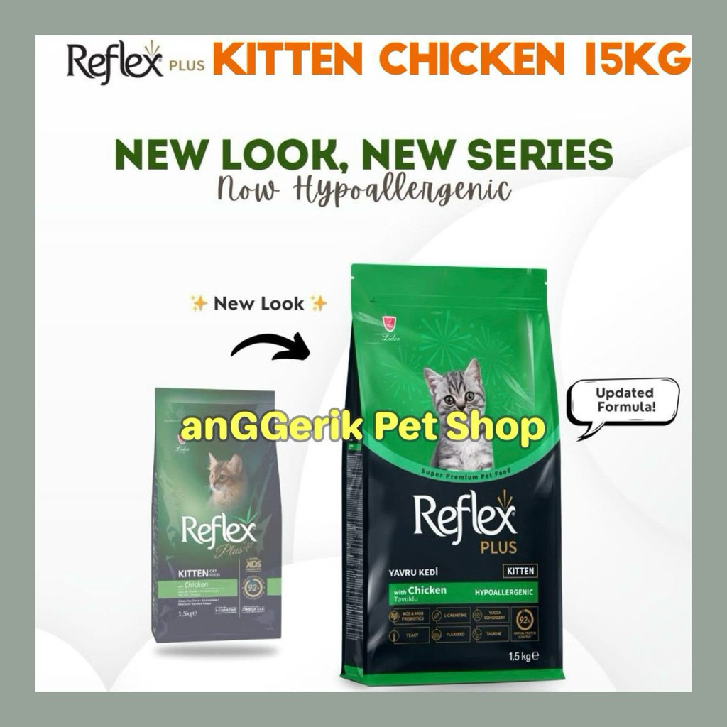 Reflex Plus Kitten Chicken 15kg | Shopee Malaysia