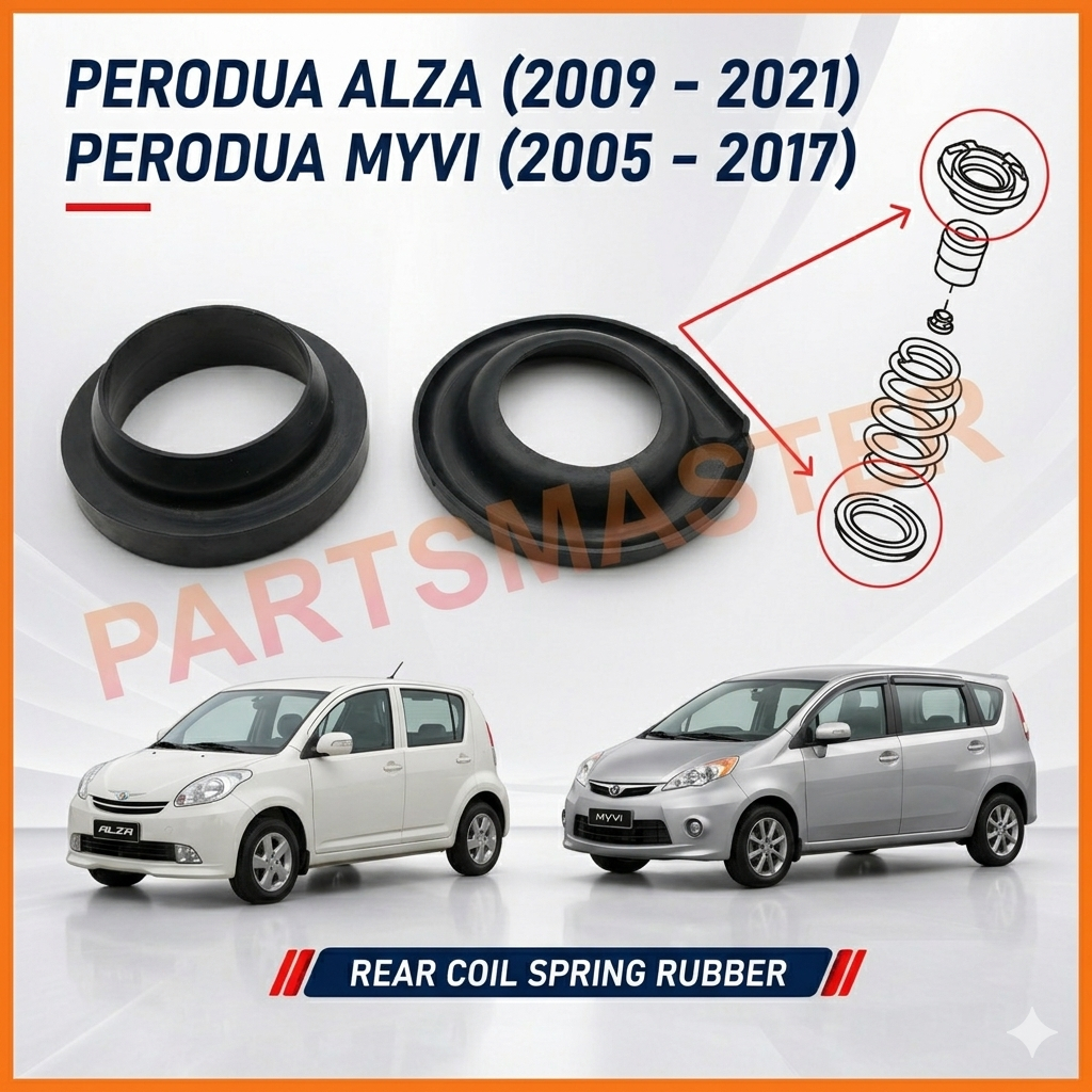 Perodua Myvi / Alza Coil Spring Rubber (REAR) | Shopee Malaysia