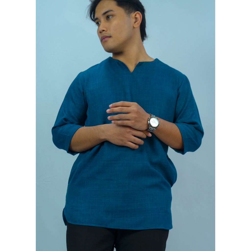 Modern Kurta for Men by Peter & Aria | Premium Cotton Linen Minimalist ...