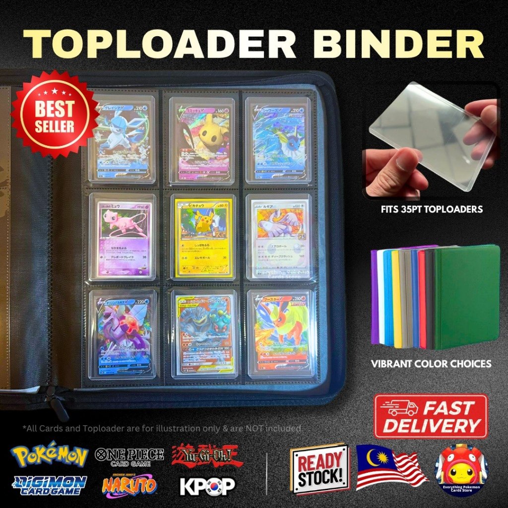 ringless card binder Graded Card Binder main image 0