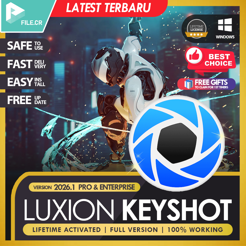 Luxion Keyshot Studio Enterprise 2026 + Video Guide💯 EASY INSTALL 💯 ...