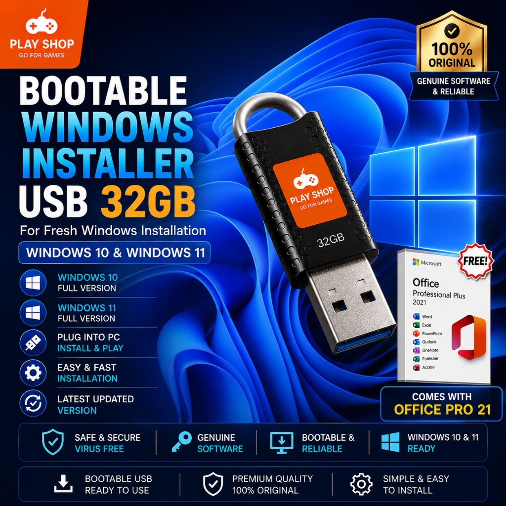 windows 10 thumb drive USB Flash 32GB installer USB Unlocked (Non TPM ...