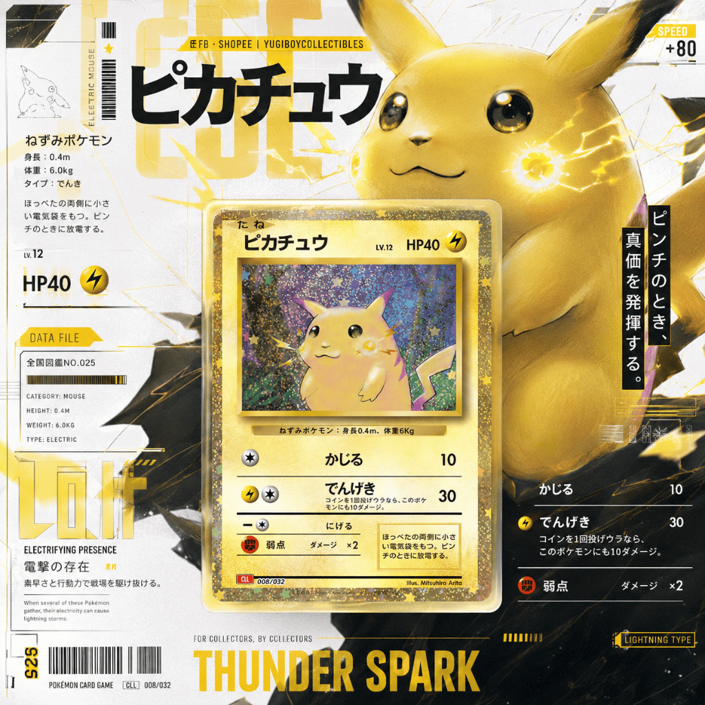Pikachu CLL HR 008/032