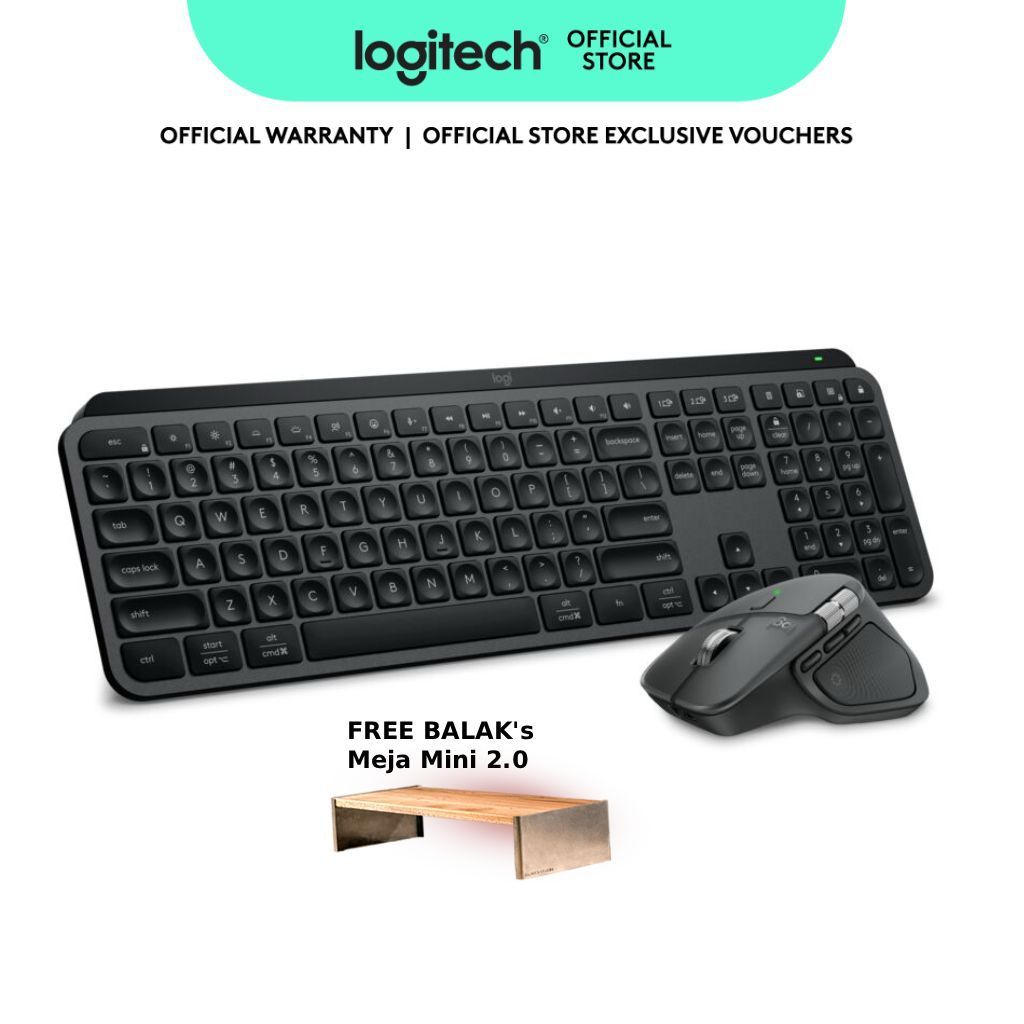 Combo Set】 Logitech MX Master 4 + Logitech MX Keys S | Shopee