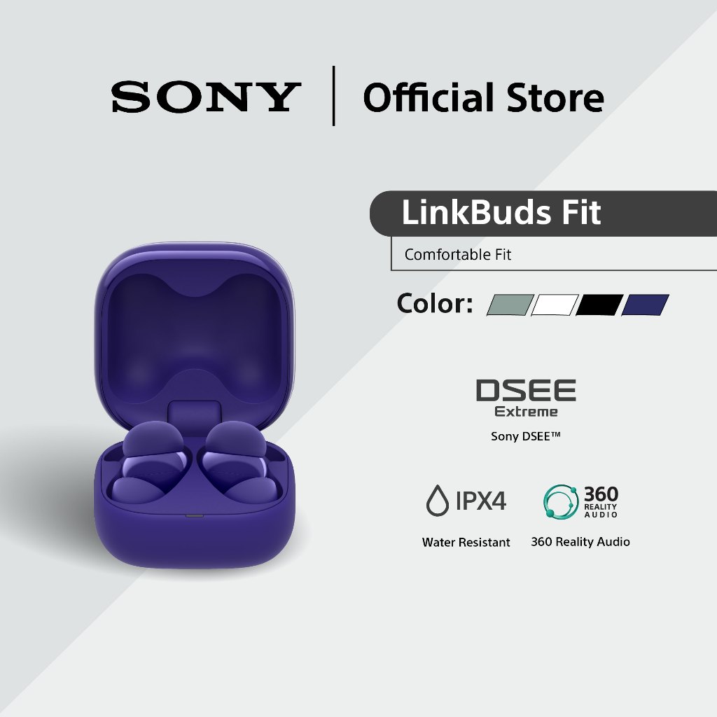 EXCLUSIVE DEAL] Sony LinkBuds Fit Wireless Headphones | Active