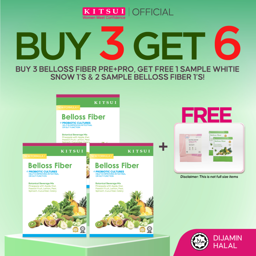 kitsui belloss fiber Malaysia, Best Deals July 2026 | Shopee Malaysia