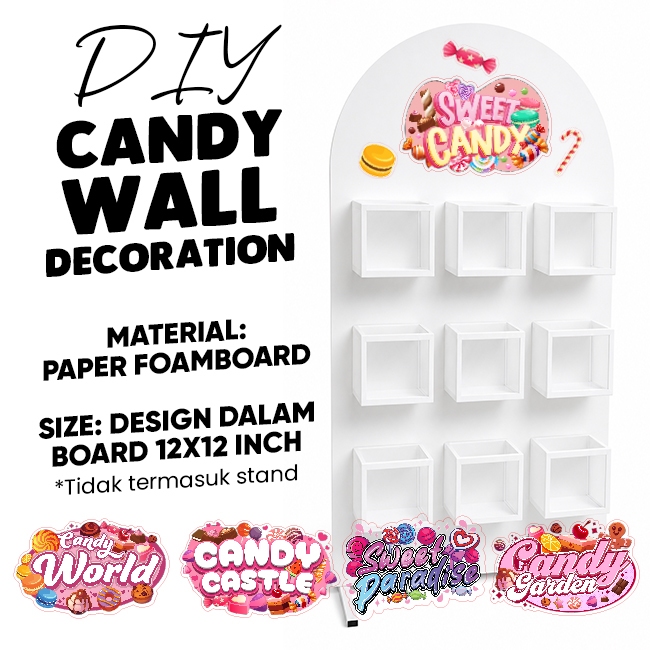 Buy candy wall Online With Best Price, Oct 2026 | Shopee Malaysia