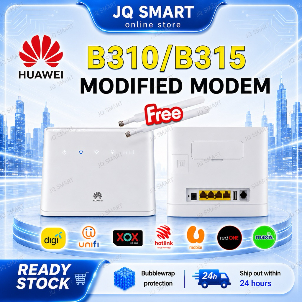 Modified Unlimited Huawei B310-852/B315-936 Household Portable Hotspot ...