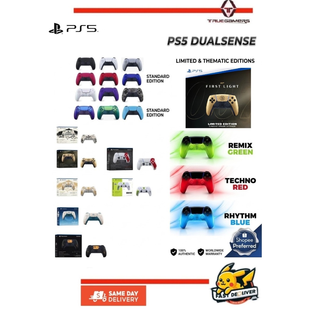 PS5 Controller Dualsense 5 DS5 Dual sense 5 Edge Limited edition ...