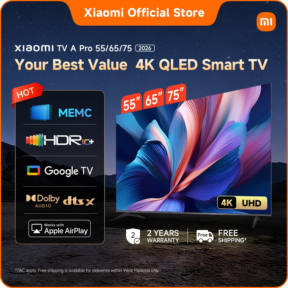 Xiaomi TV A Pro 55/65/75 2026