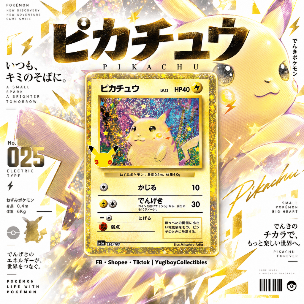 MEGA 30th Celebration [M6a] – Pikachu 136